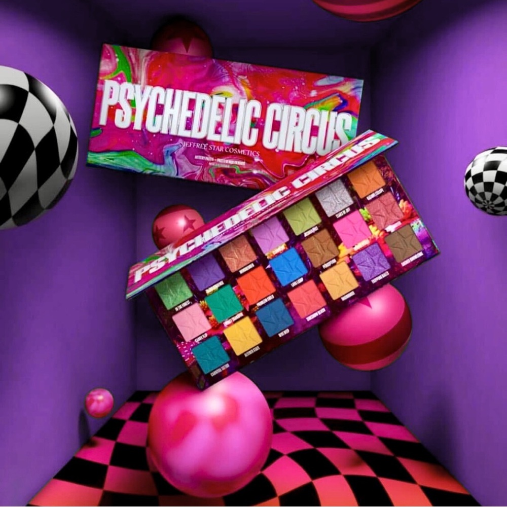 Jeffree Star | Psychedelic Circus Artistry Palette | BNiB 21 mesmerizing shades